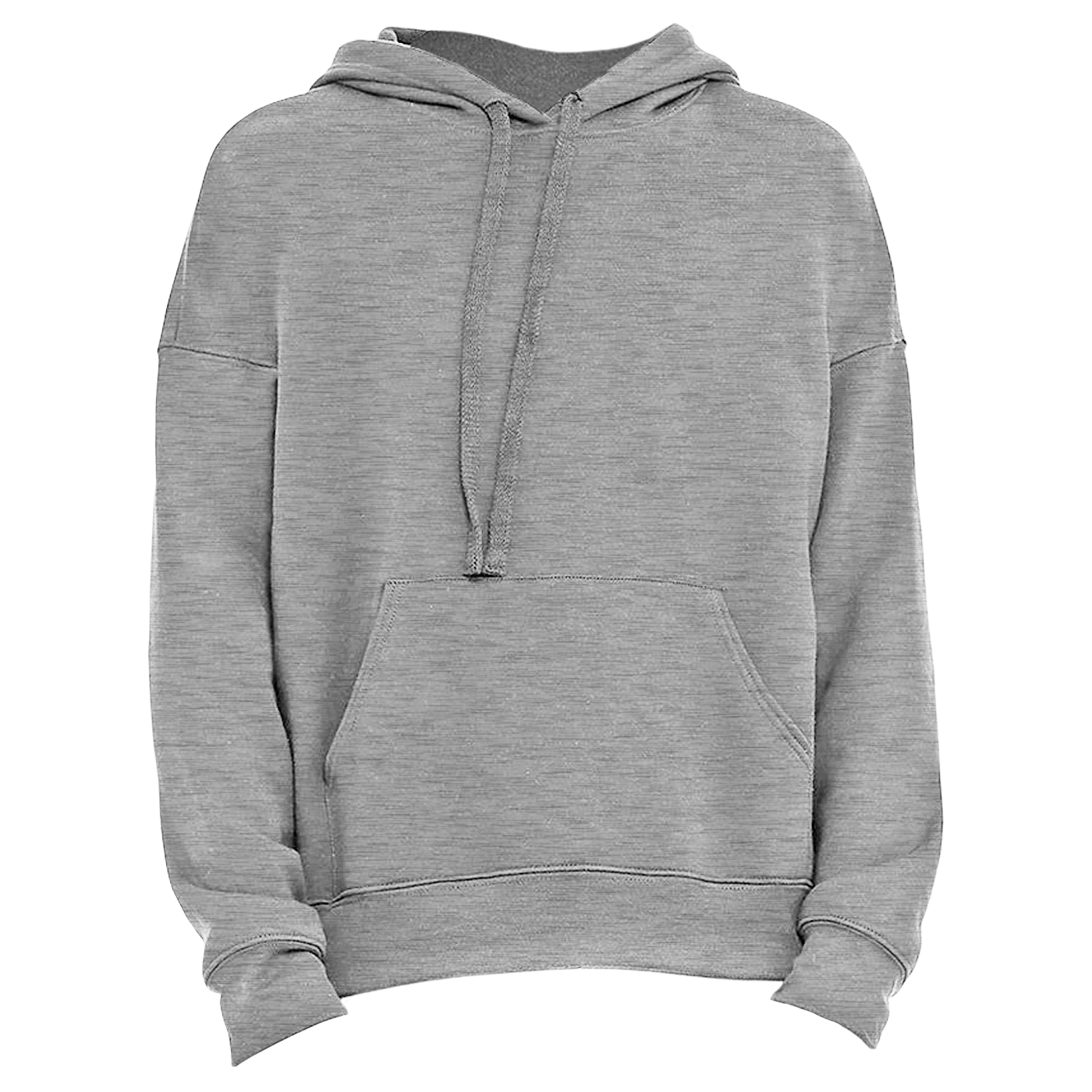 Bella+Canvas Unisex Sponge Fleece Pullover DTM Hoodie - Black