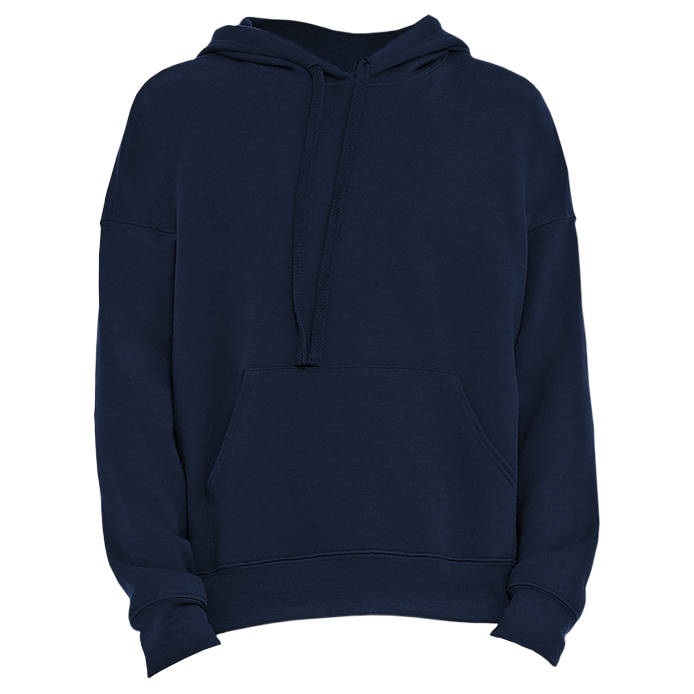 Bella+Canvas Unisex Sponge Fleece Pullover DTM Hoodie - Black