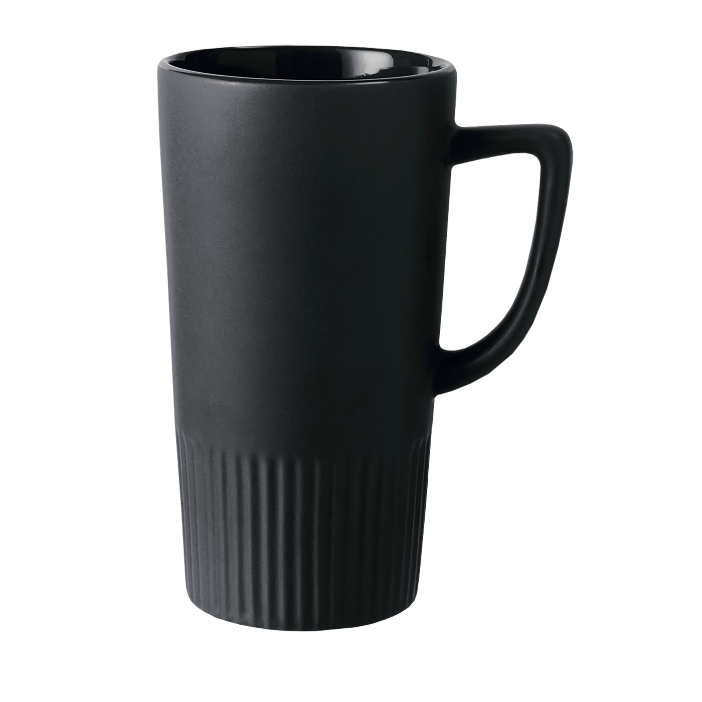 20oz Texture Base Ceramic Mug - White