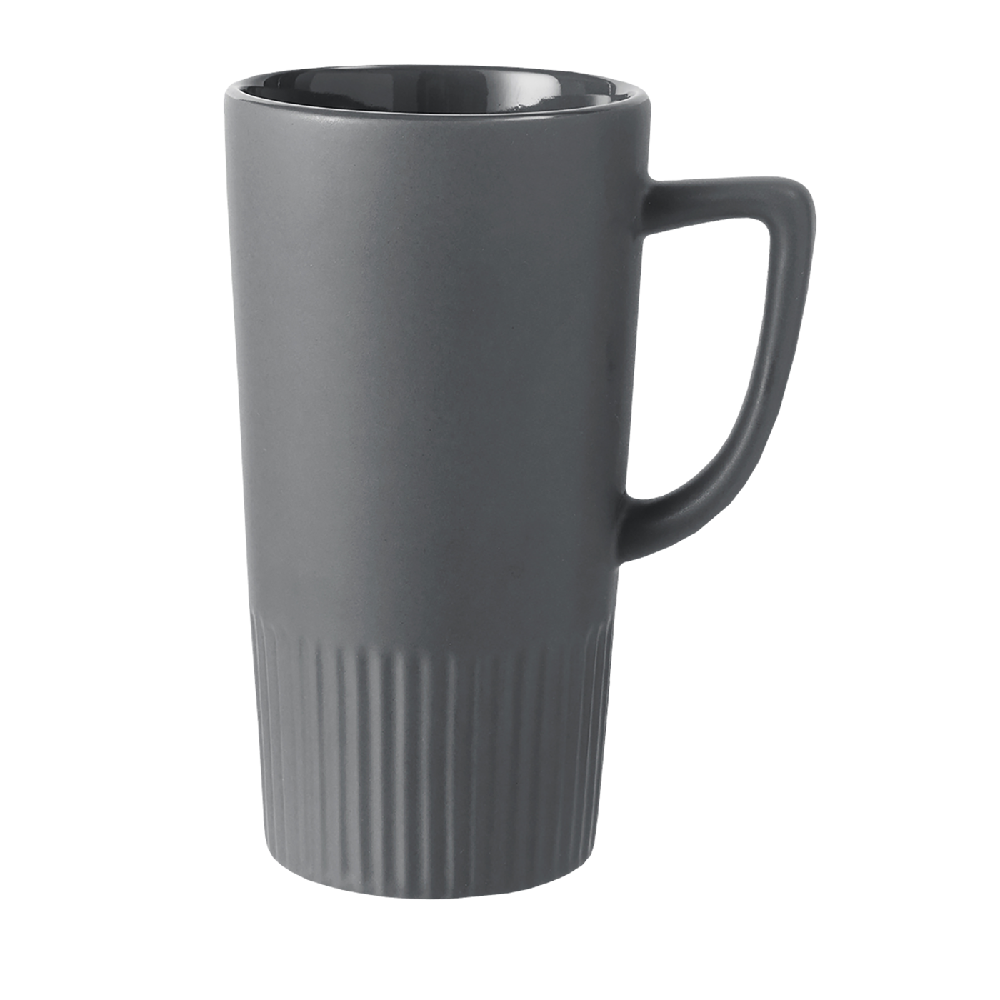 20oz Texture Base Ceramic Mug - White