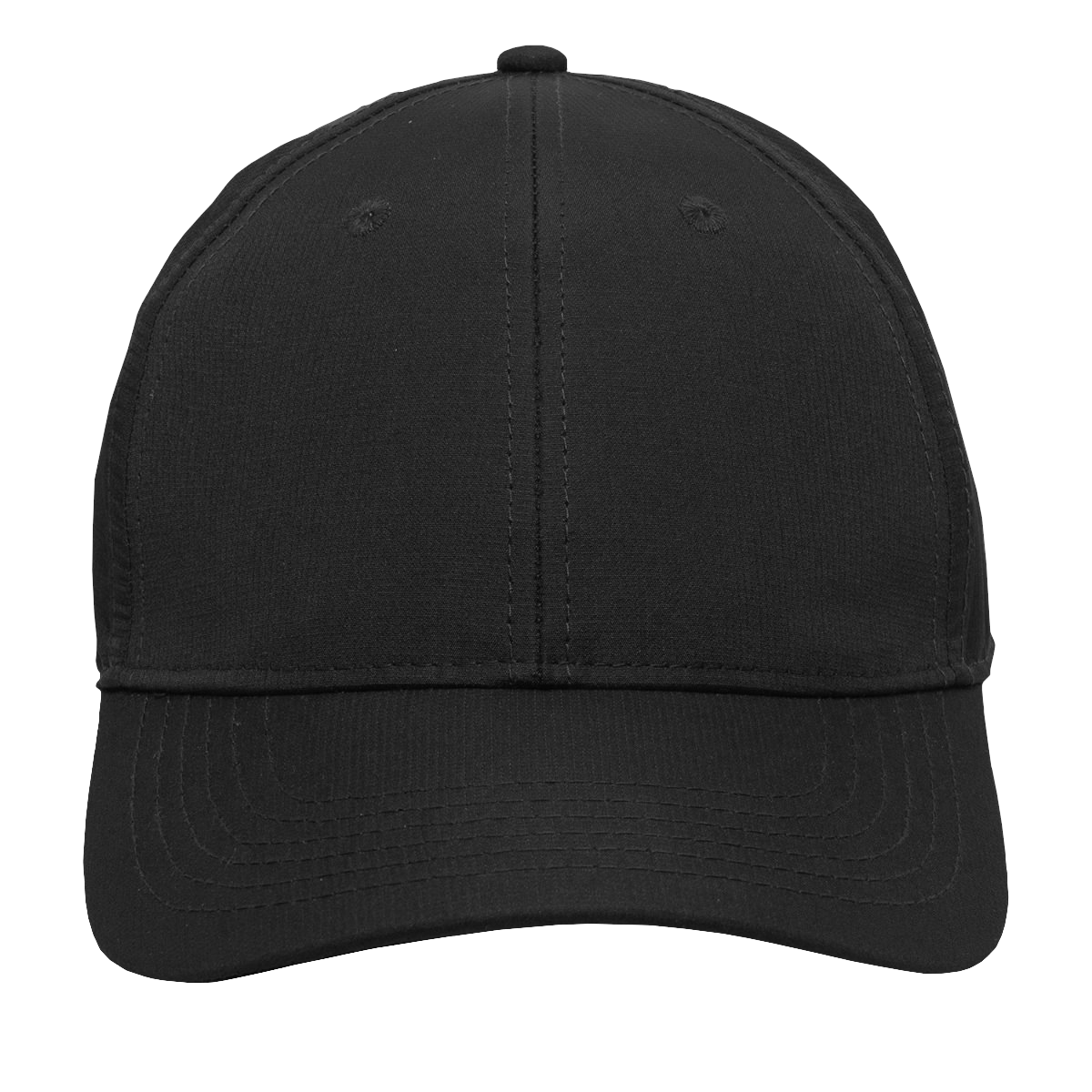 Moisture Wicking Polyester Baseball Cap - White