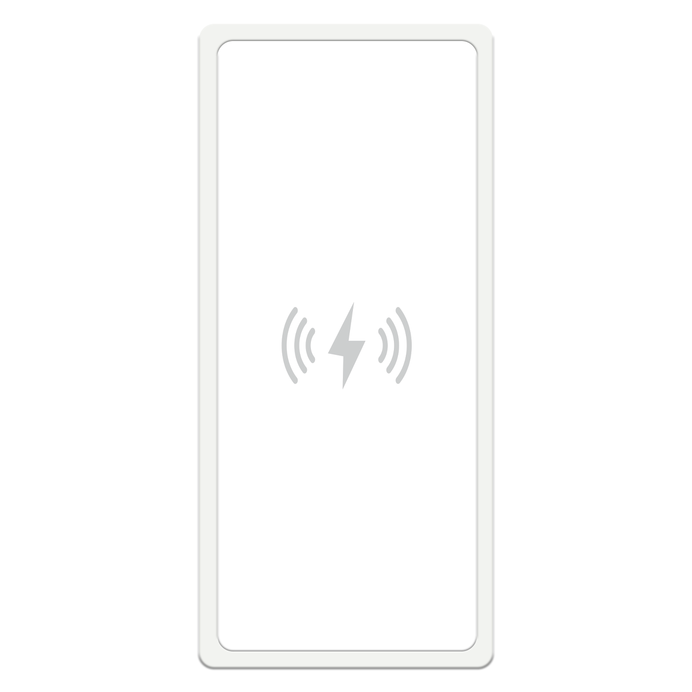 10,000mAh 15W Wireless SuperCharger Power Bank - White
