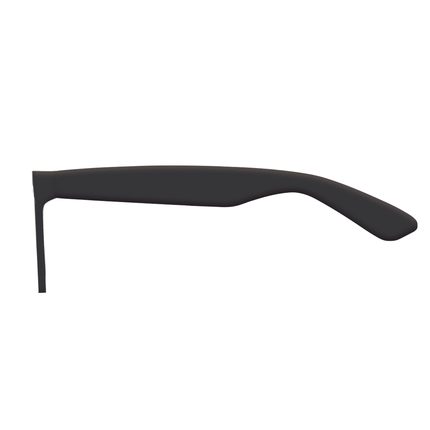 Blue Light Blocking Retro Promotions Glasses - Black
