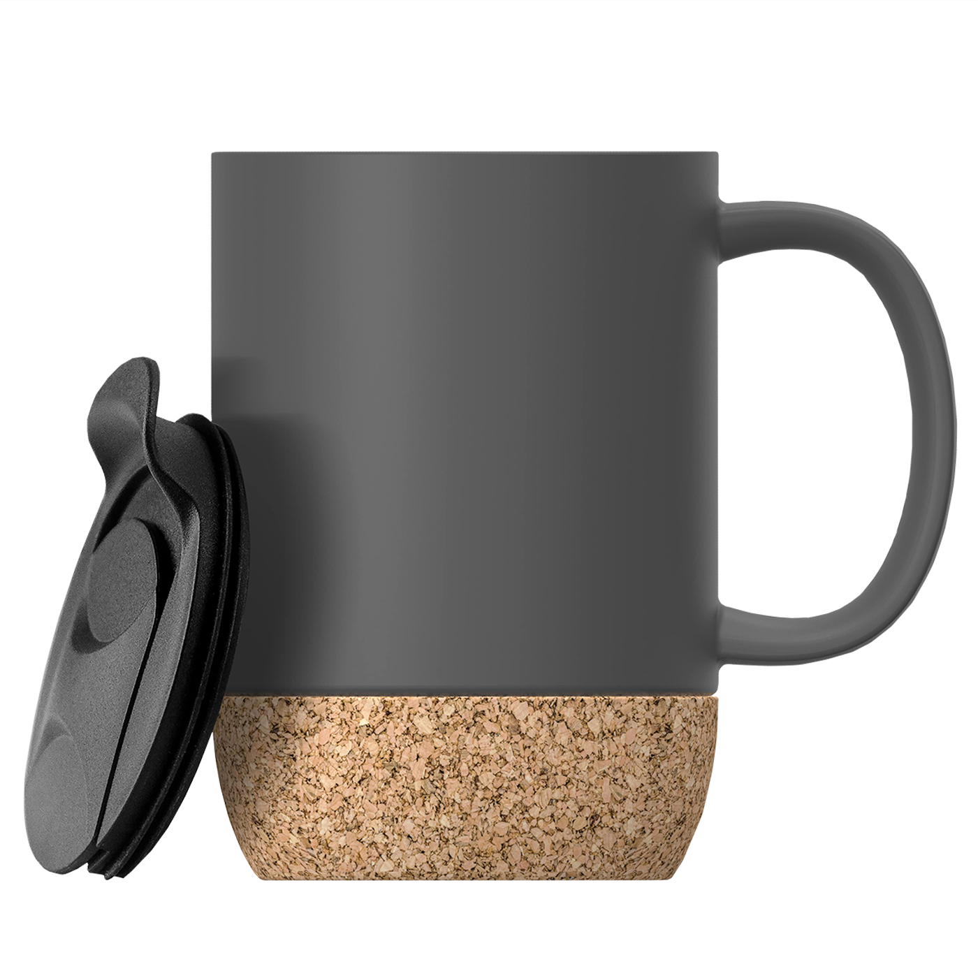Asobu Cork Ceramic 12oz  Coffee Mug - White