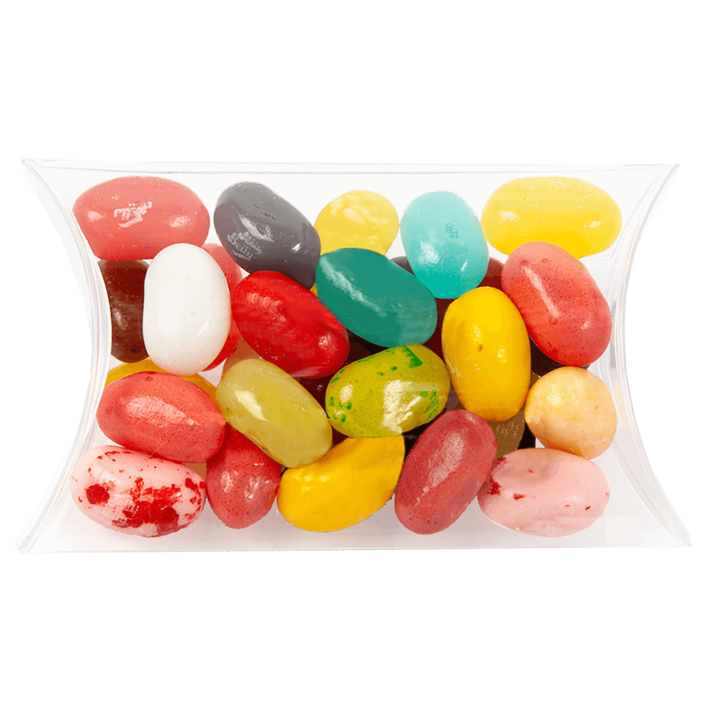 Acetate pillow box with Jelly Belly
