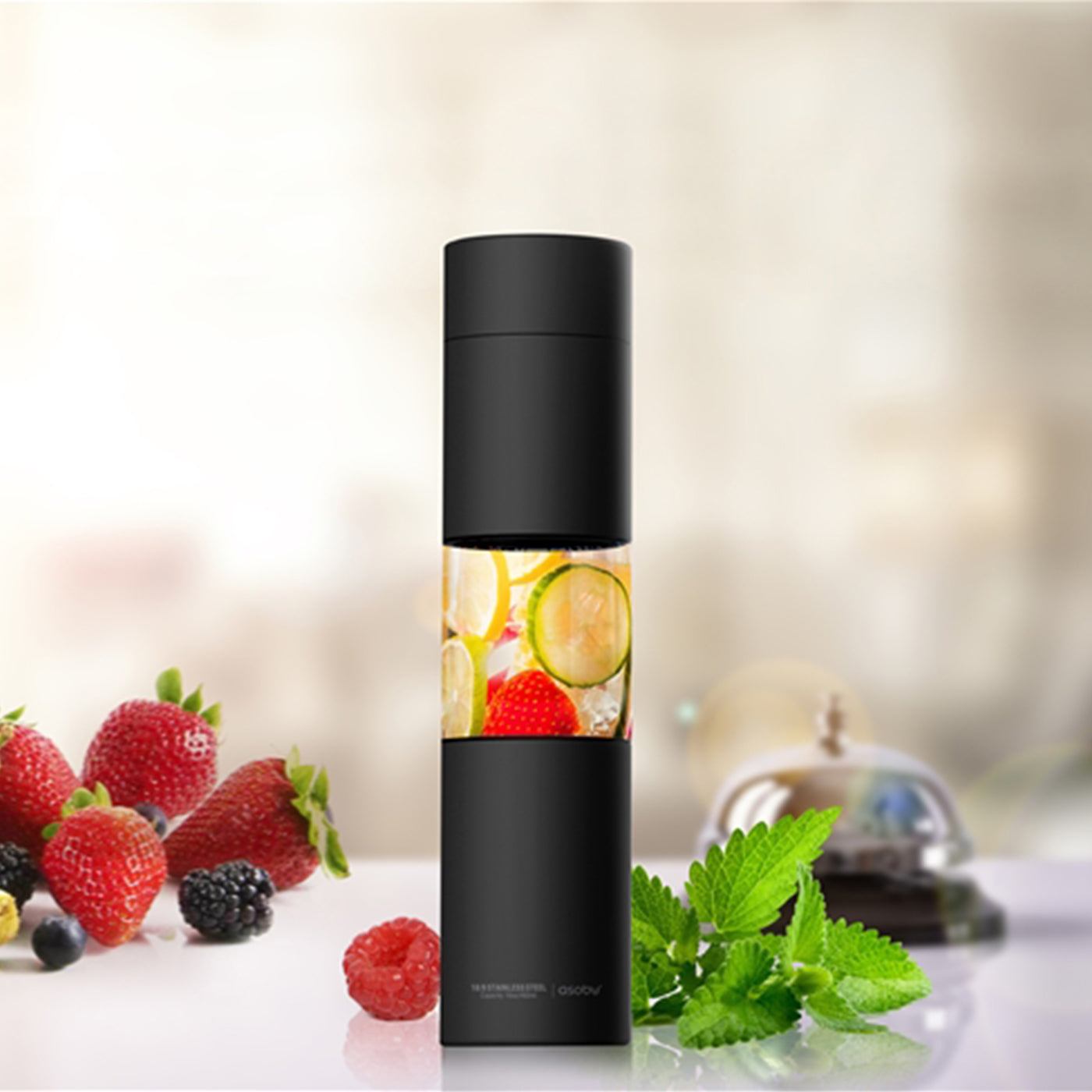 Asobu Flavour U See - 16oz - Black