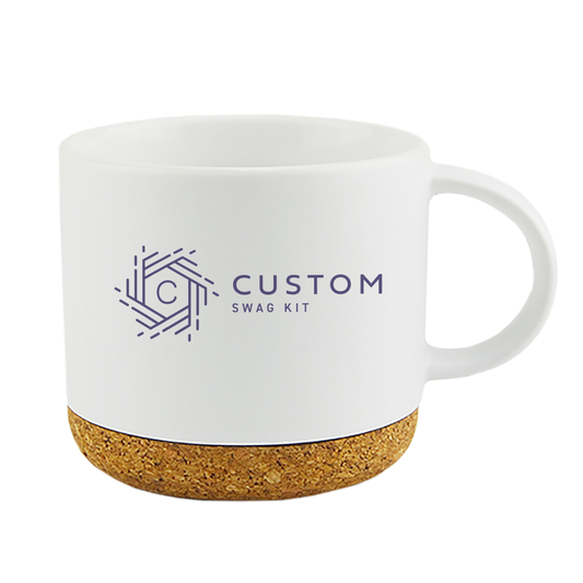 Big Cork Ceramic Mug - SM70 - White
