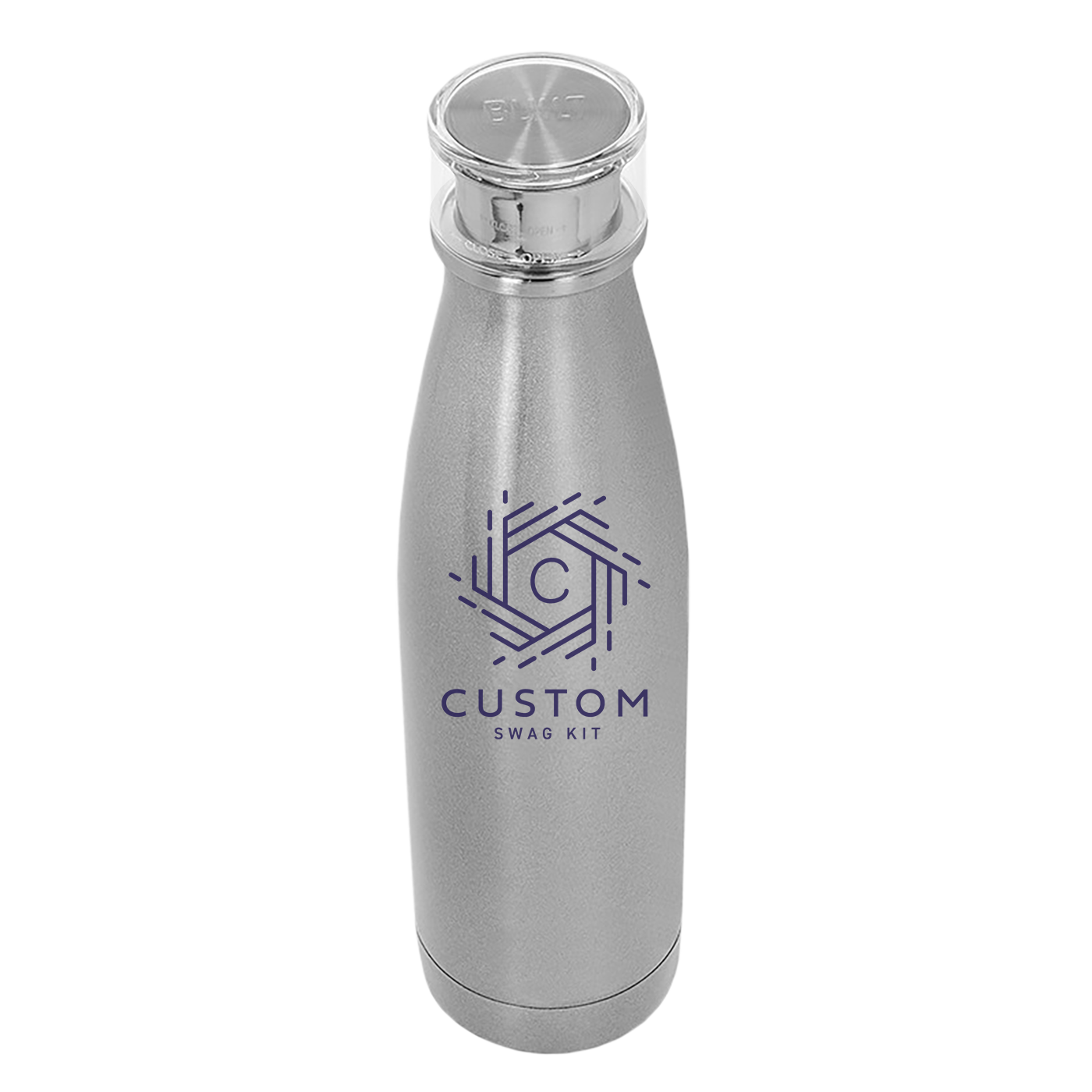 BUILT 17oz Perfect Seal Vacuum Insulated Bottle - Gunmetal
