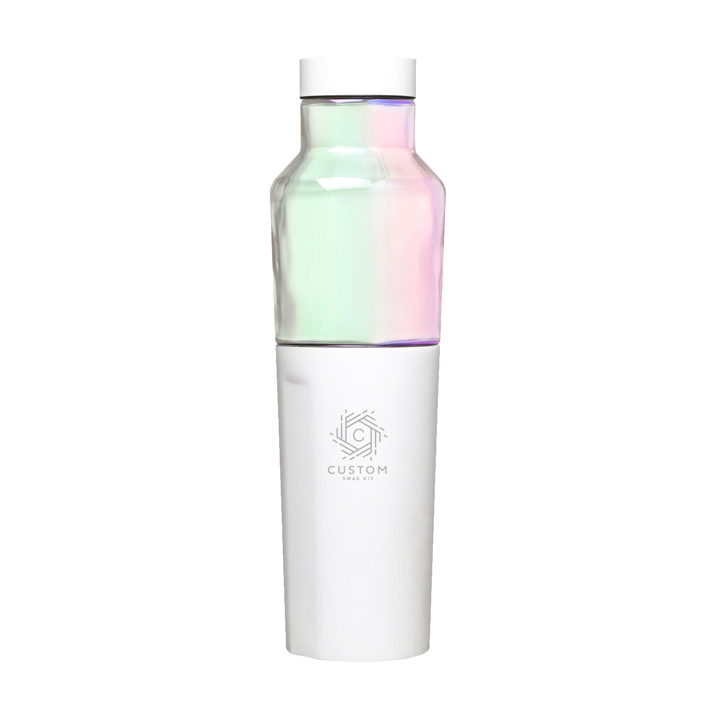 Corkcicle Hybrid Prism Canteen 20 oz - White