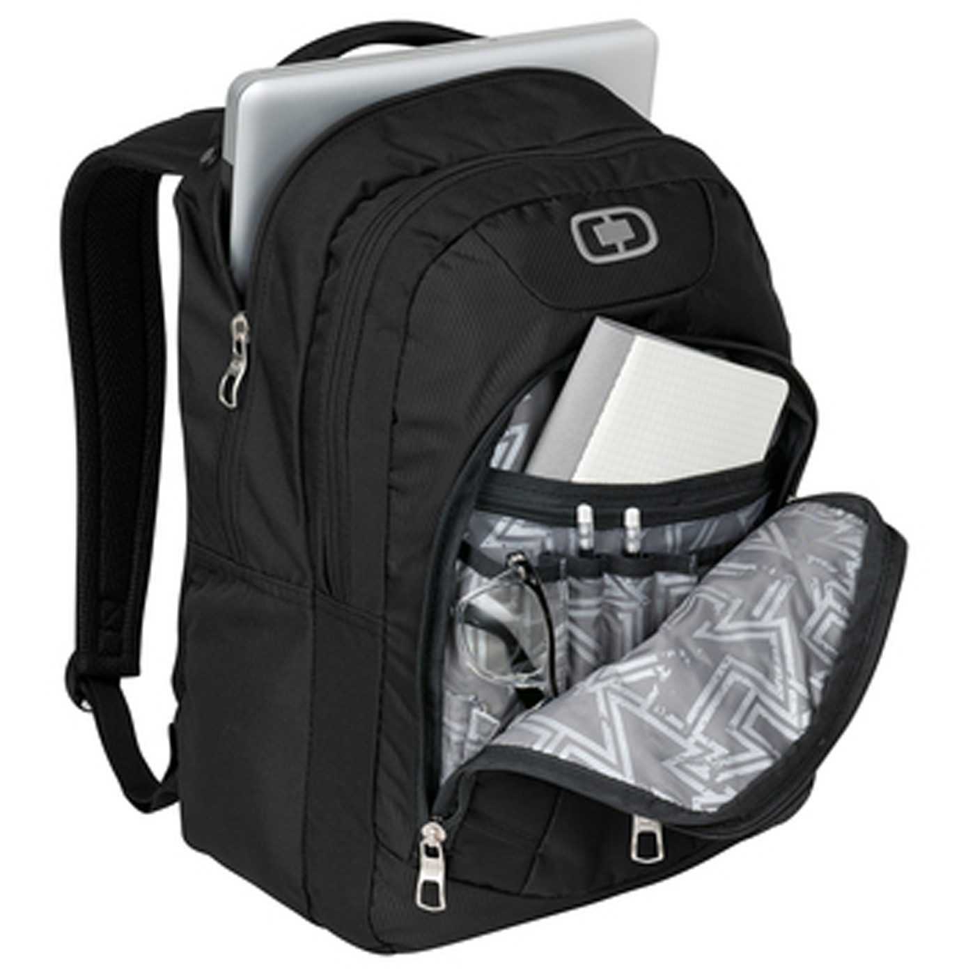 OGIO Colton Pack - Black/silver