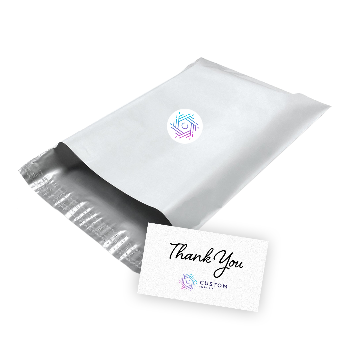 White Poly Mailer - White
