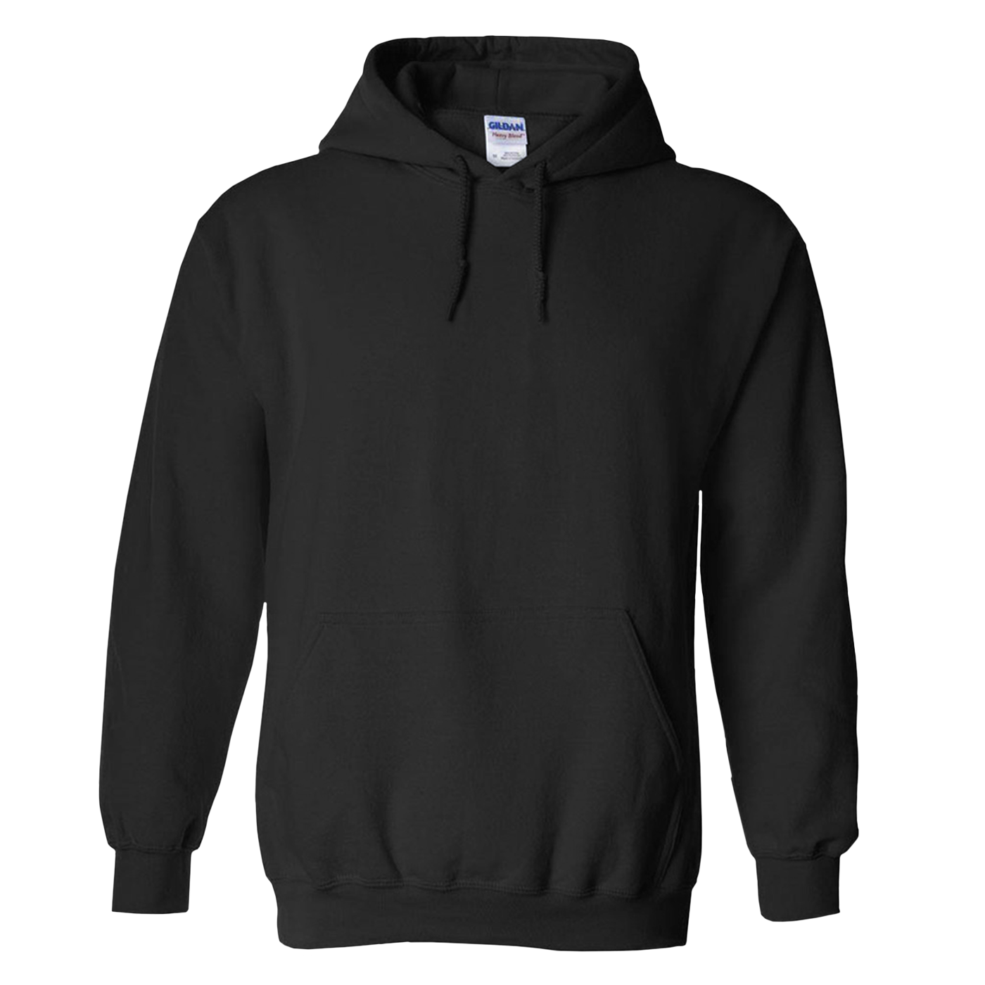 Gildan Heavy Blend Classic Fit Adult Hooded Sweatshirt - Black