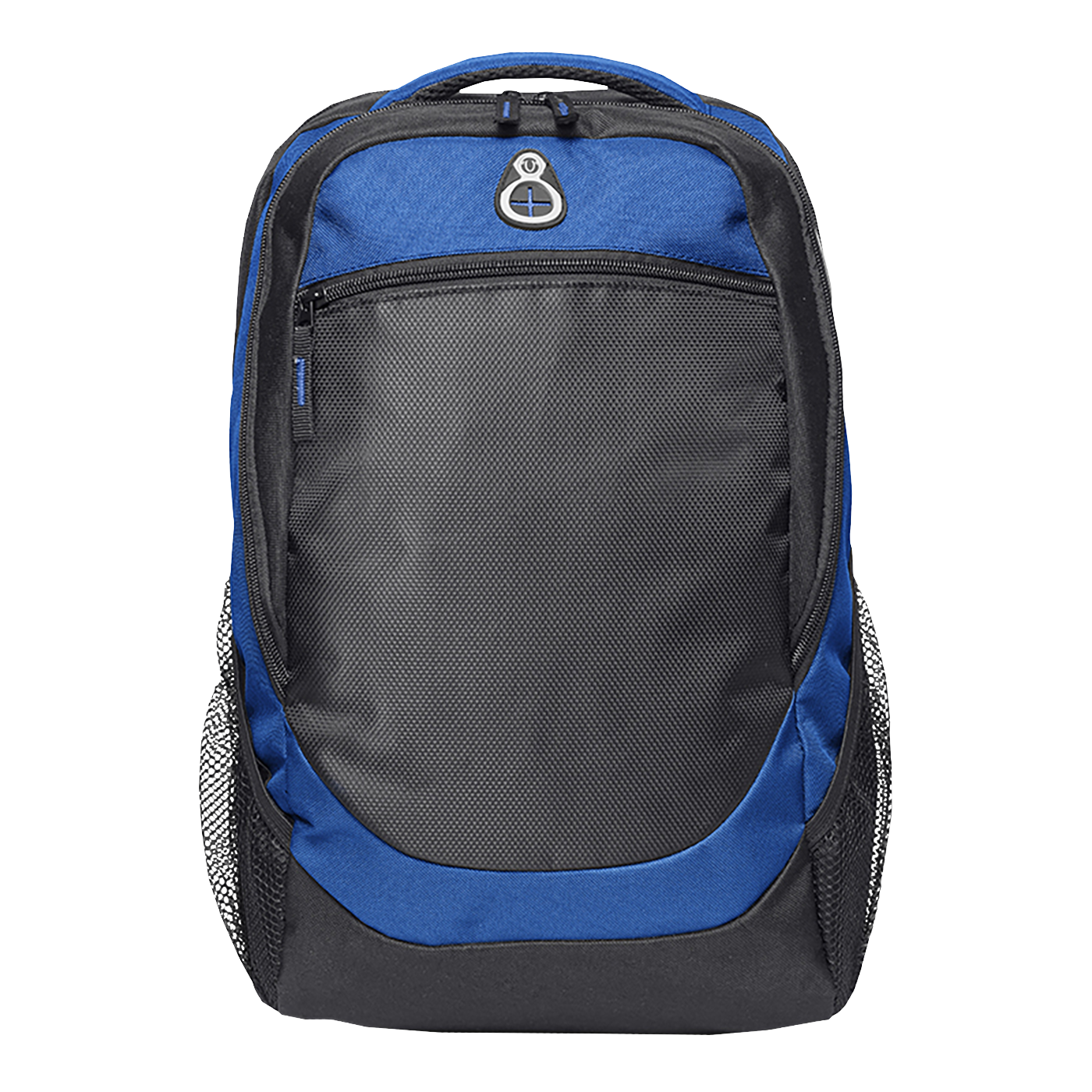 Hashtag Backpack with Back Access Laptop Compartment - Blue Reflex
